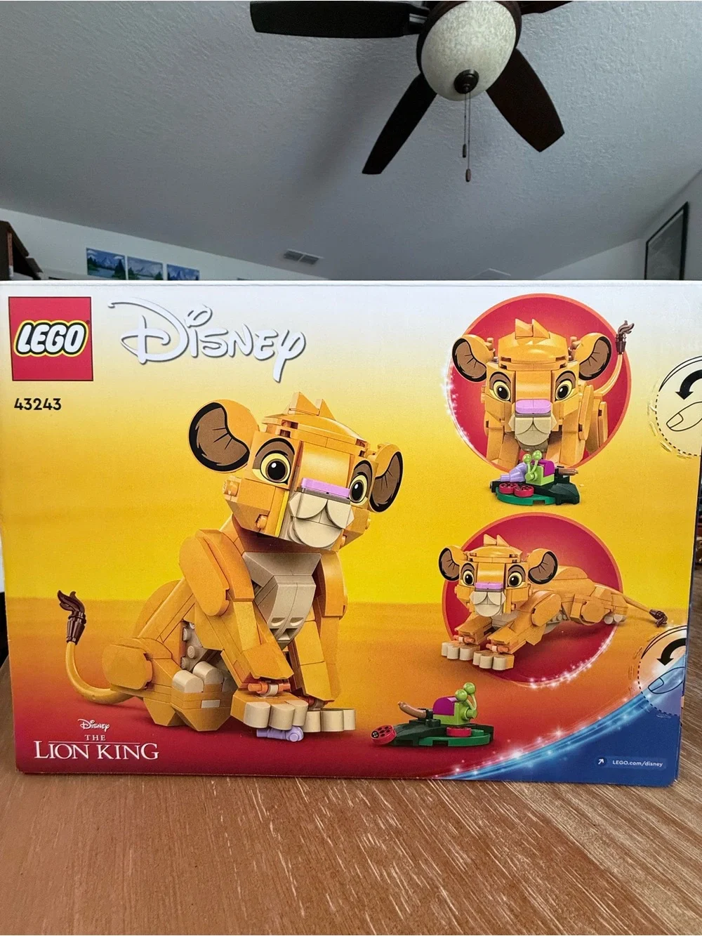 Lego Disney Simba Lion King 43243